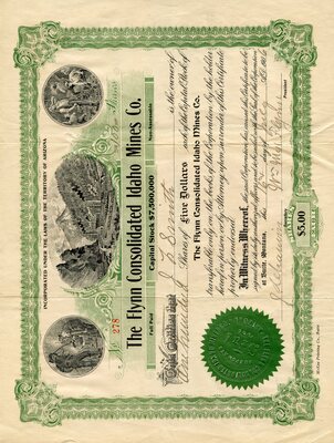 J. L. Smith was the owner of one hundred shares.