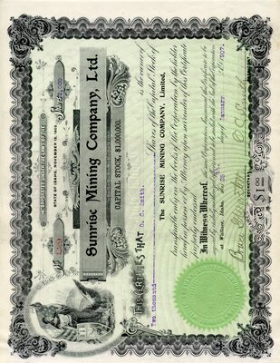 C. C. Smith was the owner of two thousand shares.