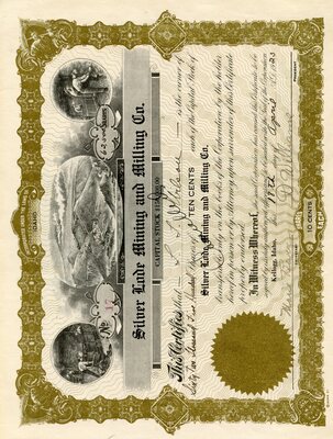 L. L. Arlsou (?) was the owner of sixty-two thousand five hundred shares.