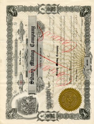 Mary Oster was the owner of one thousand shares. Cancelled.