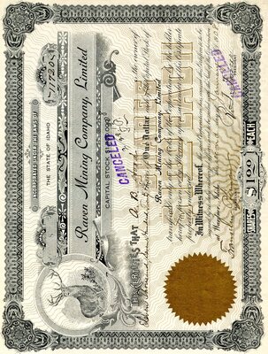 A. B. Stood was the owner of eleven thousand seven hundred twenty shares. Cancelled.