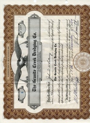 John D. Whitney was the owner of ten thousand shares.