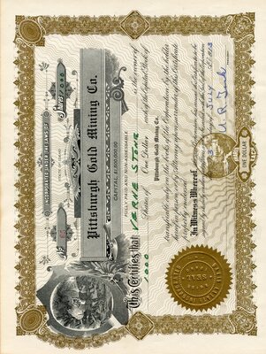 Verne Stone was the owner of one thousand shares.