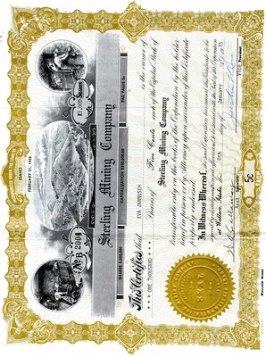 Eva Jannusch was the owner of one thousand shares.