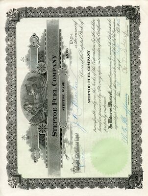 J. A. Barton was the owner of one share.