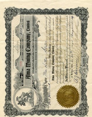 Hattie Slater was the owner of two hundred shares.