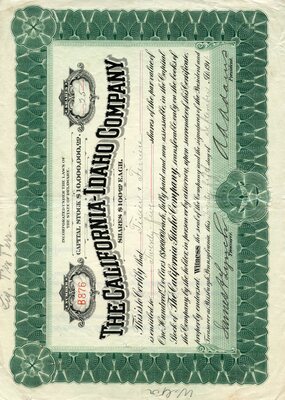 Tixier & Ferriere was the owner of twenty-five shares.