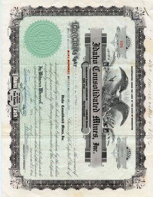 H. A. Stevens was the owner of nine hundred shares.