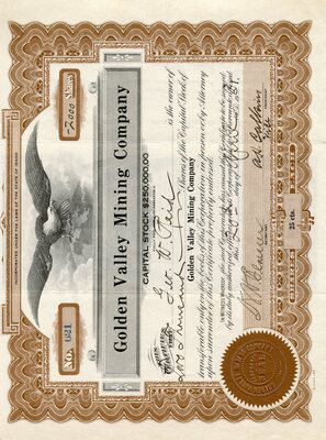 Geo. W. Reid was the owner of two thousand shares.