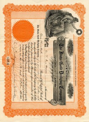 C. T. La Moure was the owner of one hundred shares.