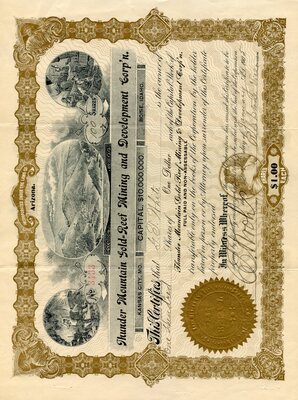 G. T. White was the owner of one hundred shares.