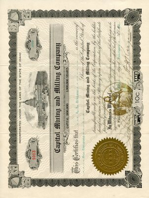 R. L. Ireland was the owner of one thousand shares.