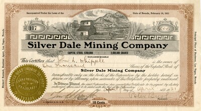 John L. Whipple was the owner of one thousand shares.