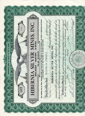 Milford M. Ferrell was the owner of ten shares.