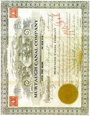 L. T. Wright was the owner of thirty shares. Cancelled.