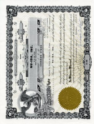 Raymond W. Niece, Marian D. Niece was the owner of twenty-five shares.