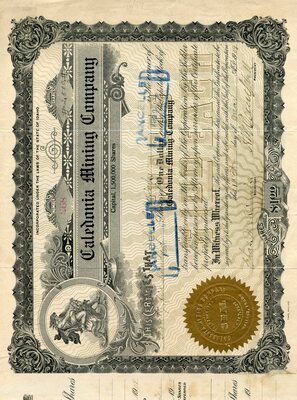 John C. Wrick was the owner of two thousand five hundred shares. Cancelled.