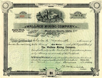 Charles A. Markerell was the owner of one thousand four hundred twenty-eight shares.