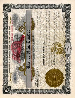 C. A. Knechtel was the owner of one hundred shares.