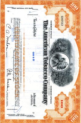 Cudd & Co was the owner of one hundred shares.