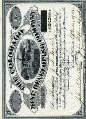 J. S. Soomis was the owner of one hundred shares.