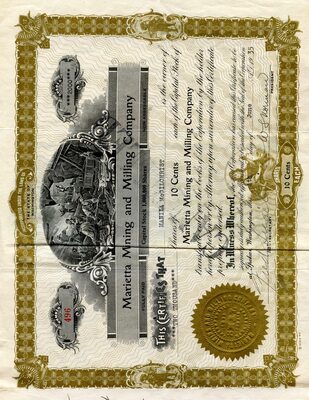 Manila McGilchrist was the owner of two thousand shares. Cancelled.