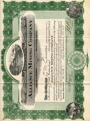 C. M. Carroll was the owner of five hundred shares.