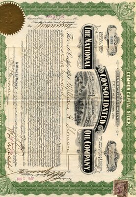 William H. Sloman was the owner of five hundred shares.