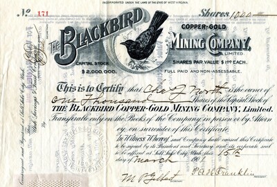 Chas G. North was the owner of one thousand shares.