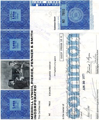 Eduardo Reefer was the owner of twenty-five shares.