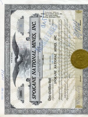 Dorothy Hodgins was the owner of one hundred shares.