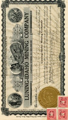 Alice E. Clay was the owner of seven hundred and fifty shares.