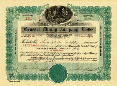 Samuel McAuliffe was the owner of two hundred shares.