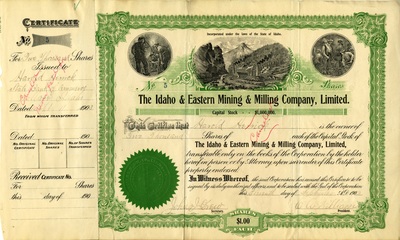 Harold Herrick was the owner of two thousand shares. This certificate was marked as This certificate was marked as This was marked as cancelled.