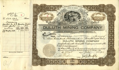 Treasury was the owner of five hundred thousand shares.