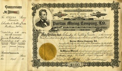 Charles A. Salberg was the owner of four hundred seventy-five thousand shares.