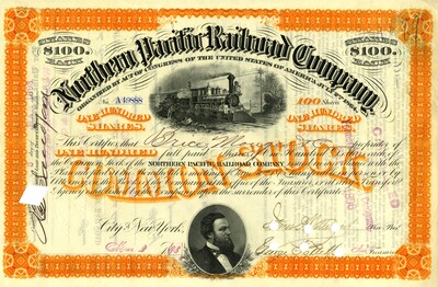 Brice Mouges was the owner of one hundred shares. This certificate was marked as This was marked as cancelled.