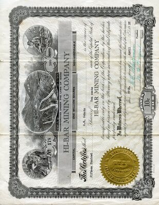 C. W. Schatz was the owner of one thousand five hundred shares.