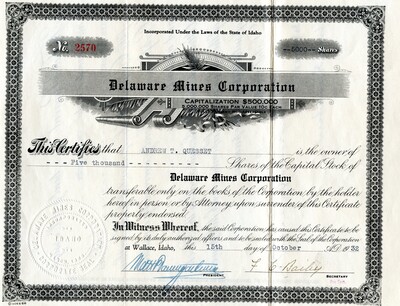 Andrew T. Quesset was the owner of five thousand shares.