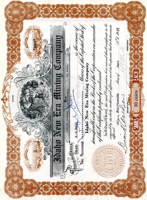 H. G. Hall was the owner of two thousand shares. This certificate was marked as This was marked as cancelled.