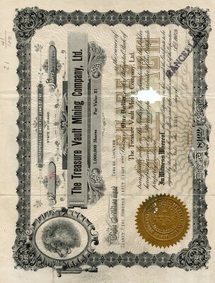 Tinsie Shelton was the owner of three thousand five hundred sixty-eight shares. This certificate was marked as This was marked as cancelled.