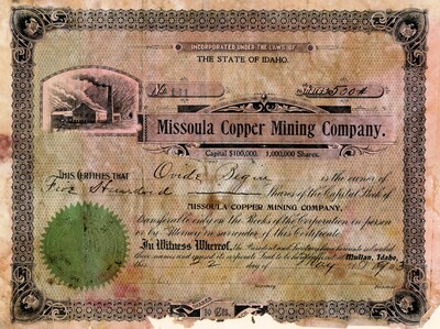 Ovide Begin was the owner of five hundred shares.