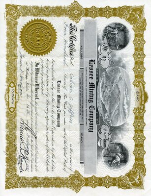 Calvin C. Jeffries was the owner of four hundred shares.