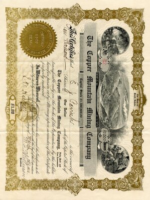 E. J. Parrish was the owner of ten thousand shares.