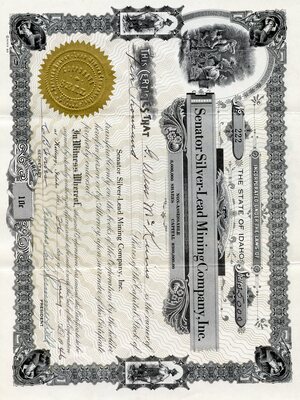 G. Wess McKunis (?) was the owner of five thousand shares.