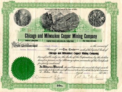 Frank Flood was the owner of seven thousand shares.