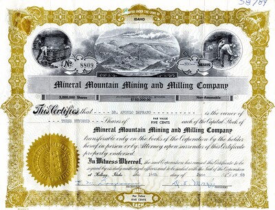 Dr. Angelo Daprano was the owner of three hundred shares.