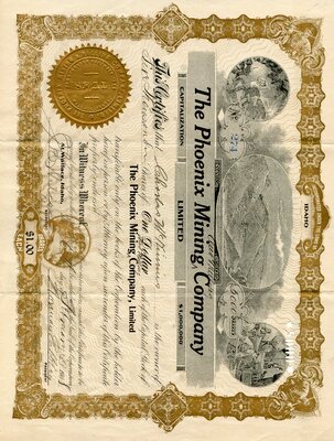 Charles McKimmis was the owner of five thousand shares.