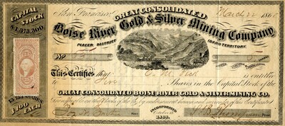 C. M. Pecil was the owner of five shares.