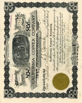 E. J. Parrish was the owner of two hundred thousand shares.